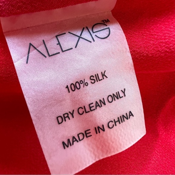 Alexis Rocio 100% silk ruffle blouse 17626 - Picture 15 of 16